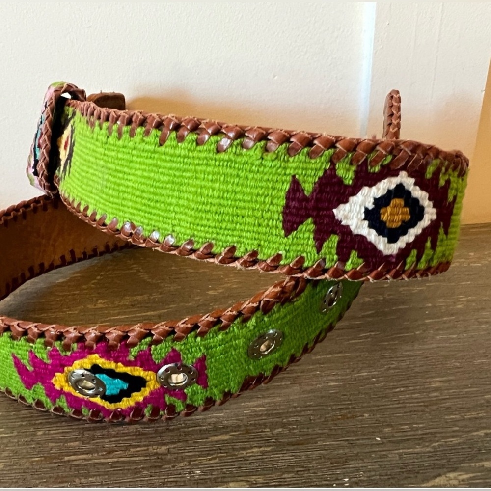 Arloom Rancho Belt Handwoven Leather - Picture 2 of 4
